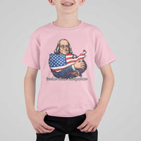 Benjamin Franklin T Shirt For Kid Freedom Liberty Independence American History