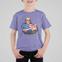 Benjamin Franklin T Shirt For Kid Freedom Liberty Independence American History