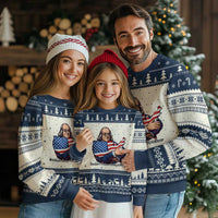 Benjamin Franklin Ugly Christmas Sweater Freedom Liberty Independence American History