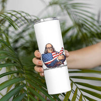 Benjamin Franklin Skinny Tumbler Freedom Liberty Independence American History