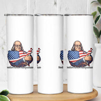 Benjamin Franklin Skinny Tumbler Freedom Liberty Independence American History