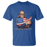 Benjamin Franklin T Shirt Freedom Liberty Independence American History