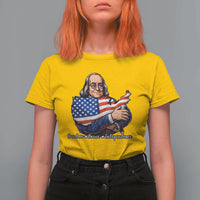 Benjamin Franklin T Shirt For Women Freedom Liberty Independence American History