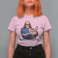 Benjamin Franklin T Shirt For Women Freedom Liberty Independence American History