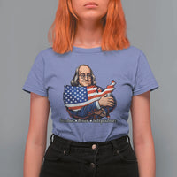 Benjamin Franklin T Shirt For Women Freedom Liberty Independence American History