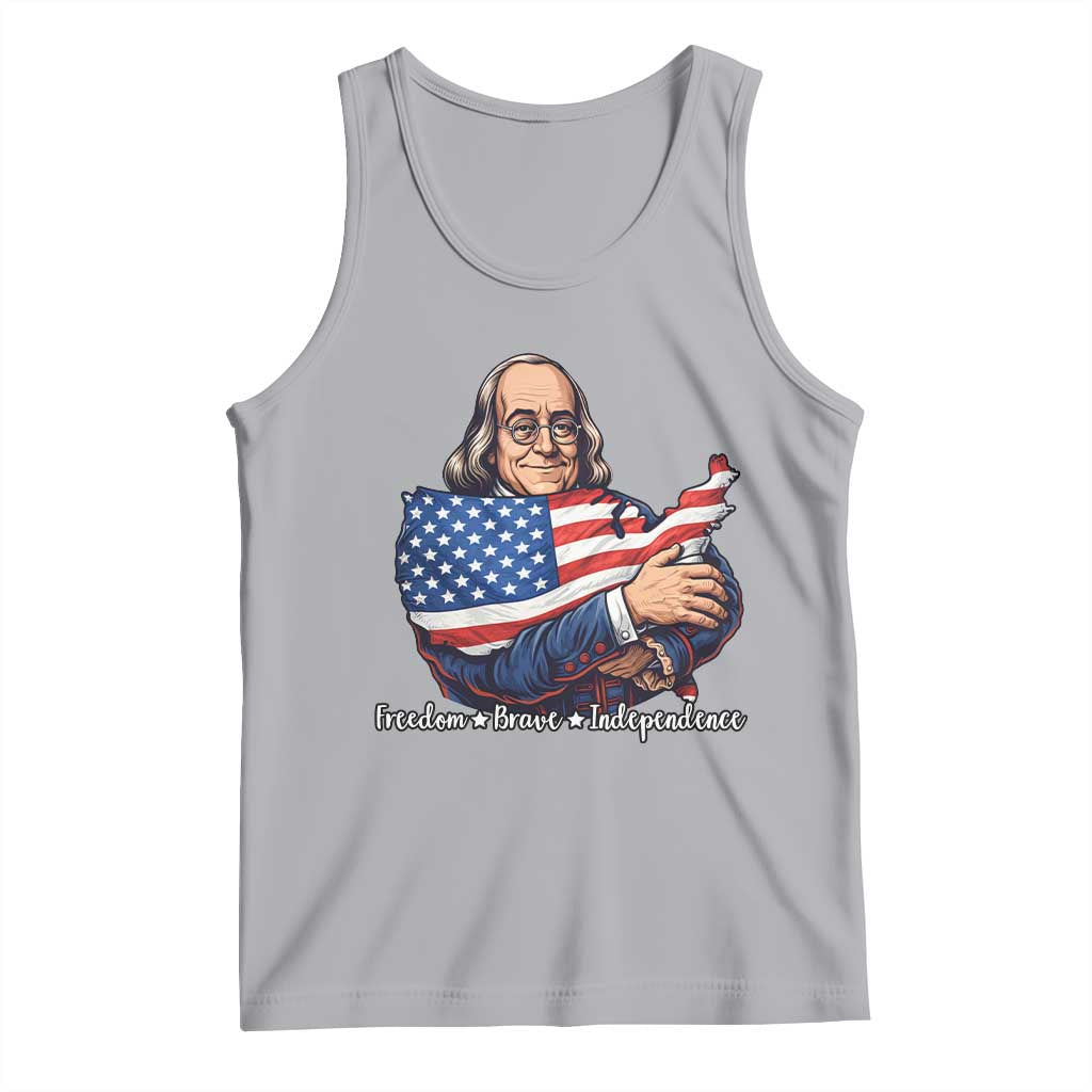 Benjamin Franklin Tank Top Freedom Liberty Independence American History