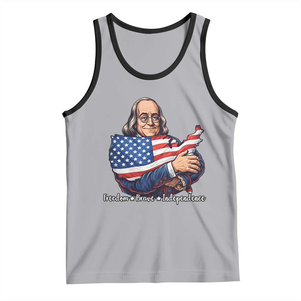 Benjamin Franklin Tank Top Freedom Liberty Independence American History
