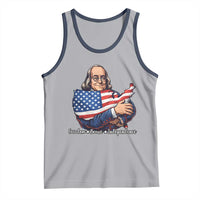 Benjamin Franklin Tank Top Freedom Liberty Independence American History