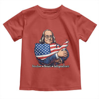 Benjamin Franklin Toddler T Shirt Freedom Liberty Independence American History