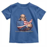 Benjamin Franklin Toddler T Shirt Freedom Liberty Independence American History