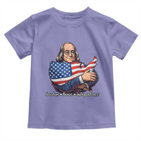 Benjamin Franklin Toddler T Shirt Freedom Liberty Independence American History