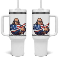 Benjamin Franklin Tumbler With Handle Freedom Liberty Independence American History