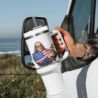 Benjamin Franklin Tumbler With Handle Freedom Liberty Independence American History