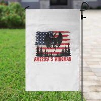 Mothman Americas Wingman Garden Flag Funny Patriotic Cryptid