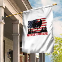 Mothman Americas Wingman Garden Flag Funny Patriotic Cryptid