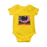 Mothman Americas Wingman Baby Onesie Funny Patriotic Cryptid