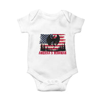 Mothman Americas Wingman Baby Onesie Funny Patriotic Cryptid