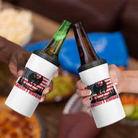 Mothman Americas Wingman 4 in 1 Can Cooler Tumbler Funny Patriotic Cryptid