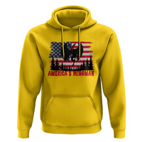 Mothman Americas Wingman Hoodie Funny Patriotic Cryptid