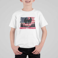 Mothman Americas Wingman T Shirt For Kid Funny Patriotic Cryptid