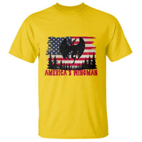 Mothman Americas Wingman T Shirt Funny Patriotic Cryptid