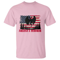 Mothman Americas Wingman T Shirt Funny Patriotic Cryptid