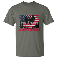 Mothman Americas Wingman T Shirt Funny Patriotic Cryptid
