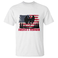Mothman Americas Wingman T Shirt Funny Patriotic Cryptid