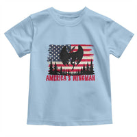 Mothman Americas Wingman Toddler T Shirt Funny Patriotic Cryptid