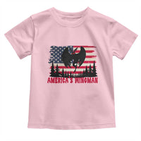 Mothman Americas Wingman Toddler T Shirt Funny Patriotic Cryptid