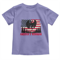 Mothman Americas Wingman Toddler T Shirt Funny Patriotic Cryptid