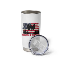 Mothman Americas Wingman Tumbler Cup Funny Patriotic Cryptid