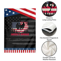 Mothman Americas Wingman Garden Flag Funny Patriotic Cryptid
