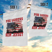 Patriotic Jersey Devil Garden Flag Pine Barrens New Jersey Cryptid