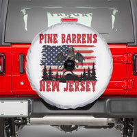 Patriotic Jersey Devil Spare Tire Cover Pine Barrens New Jersey Cryptid