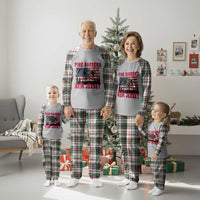 Patriotic Jersey Devil Plaid Pajama Set Pine Barrens New Jersey Cryptid