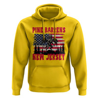 Patriotic Jersey Devil Hoodie Pine Barrens New Jersey Cryptid