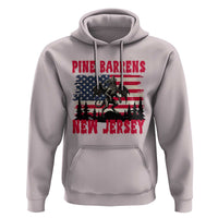 Patriotic Jersey Devil Hoodie Pine Barrens New Jersey Cryptid