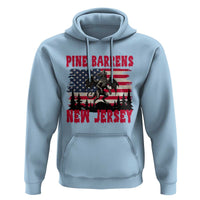 Patriotic Jersey Devil Hoodie Pine Barrens New Jersey Cryptid