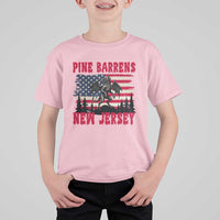 Patriotic Jersey Devil T Shirt For Kid Pine Barrens New Jersey Cryptid