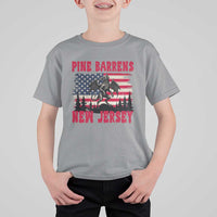Patriotic Jersey Devil T Shirt For Kid Pine Barrens New Jersey Cryptid