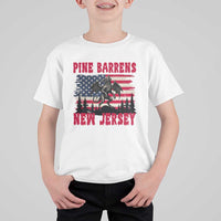 Patriotic Jersey Devil T Shirt For Kid Pine Barrens New Jersey Cryptid