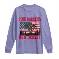Patriotic Jersey Devil Long Sleeve Shirt Pine Barrens New Jersey Cryptid