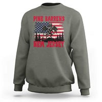Patriotic Jersey Devil Sweatshirt Pine Barrens New Jersey Cryptid