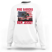 Patriotic Jersey Devil Sweatshirt Pine Barrens New Jersey Cryptid