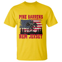 Patriotic Jersey Devil T Shirt Pine Barrens New Jersey Cryptid