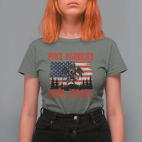 Patriotic Jersey Devil T Shirt For Women Pine Barrens New Jersey Cryptid