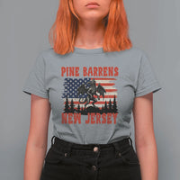 Patriotic Jersey Devil T Shirt For Women Pine Barrens New Jersey Cryptid