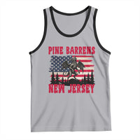 Patriotic Jersey Devil Tank Top Pine Barrens New Jersey Cryptid
