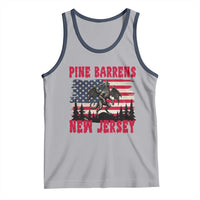 Patriotic Jersey Devil Tank Top Pine Barrens New Jersey Cryptid